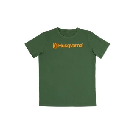 Husqvarna T-shirt – Zielony i Komfortowy