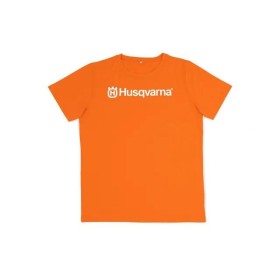 Husqvarna T-shirt – Pomarańczowy i Komfortowy