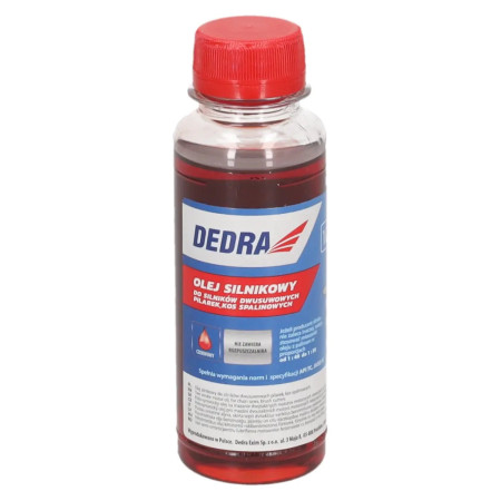 DEDRA Olej dwusuwowy DEGL06C 100 ml – do pilarek i kos