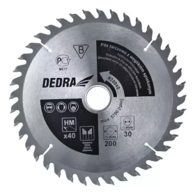 DEDRA Piła tarczowa 210 mm 24T H21024 – drewno HM