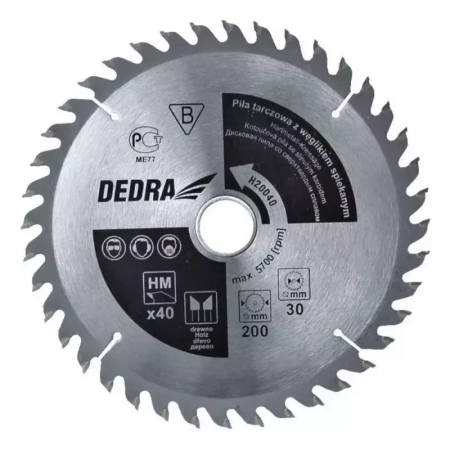 DEDRA H18540 – piła tarczowa do drewna 185 mm