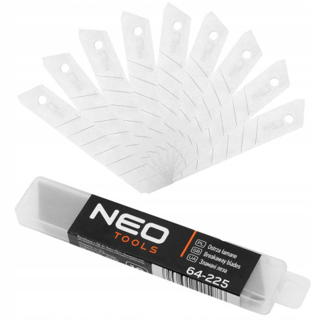 NEO TOOLS Ostrza łamane 18 mm 10 szt. 64-225