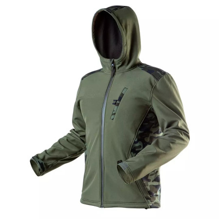 NEO TOOLS Kurtka softshell CAMO XXL 81-553